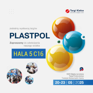 Read more about the article TARGI PLASTPOL 2025 – ZAPRASZAMY HALA 5 C16